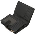 Coach Wallet In Gift Box Medium Corner Zip Wallet In Crossgrain Leather Black # F11484D9. 