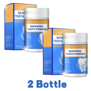New Teeth | Teeth Whitening Tooth Powder Antibacterial Cleaning Herbal Sensitive Ubat Pemutih Gigi