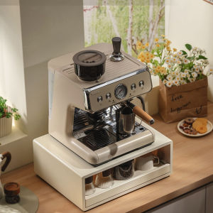 （IN STOCK） LORDWEY Kitchen Storage Rack Shelf Coffee Machine Drawer Rack Organiser Microwave Storage Drawer Organizer