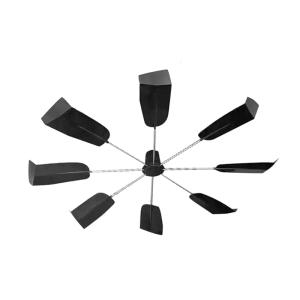 แผ่นบังลมเครื่องปรับอากาศแบบปรับได้พัดลมนำทางเหมาะสำหรับการจ่ายอากาศที่สะดวกสบายและควบคุมได้