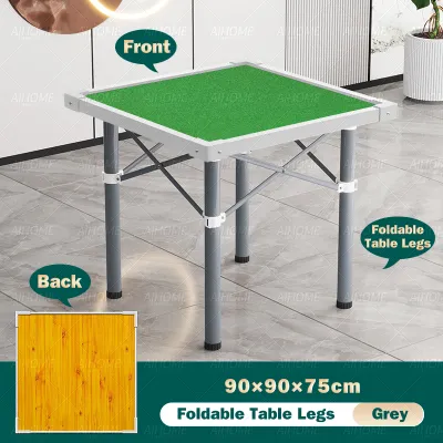 Mahjong Table & Lami Table / Fordable Square Mahjong Table / Meja Judi / 旺发麻将桌
