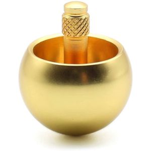 Mushroom Head Metal Gyro Fidget Ring Antistress for Children Simple Dimple Fidgets Hand Spinner Anti Stress Popite Anti-stress