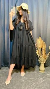 HOME DRESS VIRAL OVERSIZE TERBARU RILBE BAHAN KATUN RAYON VISCOSE