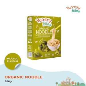 Yummy Bites Organic Noodle 200gr / Mie MPASI Bayi