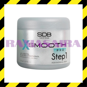 SDB X Smooth Pro All Series 500ml Step1 / Step2 Pelurusan Rambut Natural Smoothing Rebonding Keratin