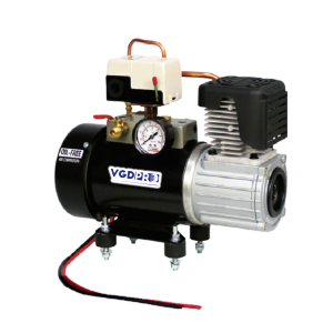VGDPRO 48V DC Weatherproof High Efficiency Long Duty Cycle Easy to Use Oil Free Professional Portable Mini Onboard Piston Air Compressor Pump