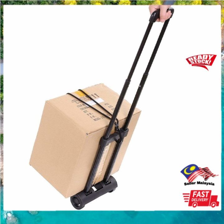 FOLDABLE TROLLEY Multifunctional Wheels Shopping Cart Folding Travel