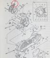 93102-19800 MAGNETO Side Oil Seal Yamaha MIO SPORTY / SOUL CARB / AMORE 19x30x5. 