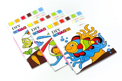 [SG Stock] 8 Sheet All in One Magic Watercolour Set Mess Free Children Art Activity Children Day Gift | Childrens Day