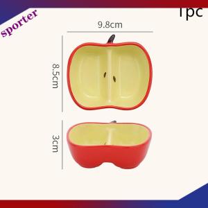 Sporter Sáng Tạo Sứ Món Ăn Hàn Quốc Phong Cách Dễ Thương Trái Cây Hình Dạng Gốm Hộ Gia Đình Bộ Đồ Ăn Thịt Nướng Lẩu Nước Sốt Gia Vị Món Ăn