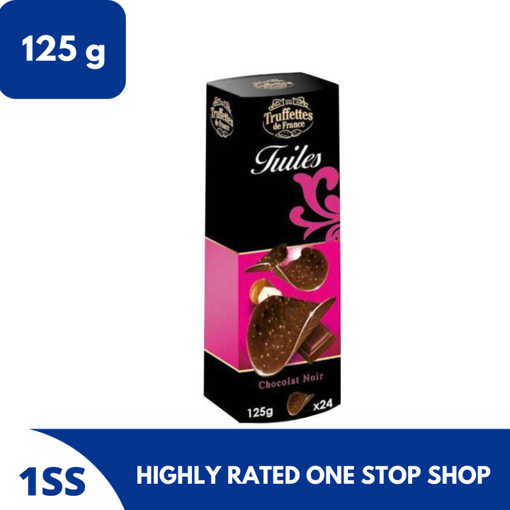 Truffettes De France Tuiles Crispy Dark Chocolate, 125g Lazada PH