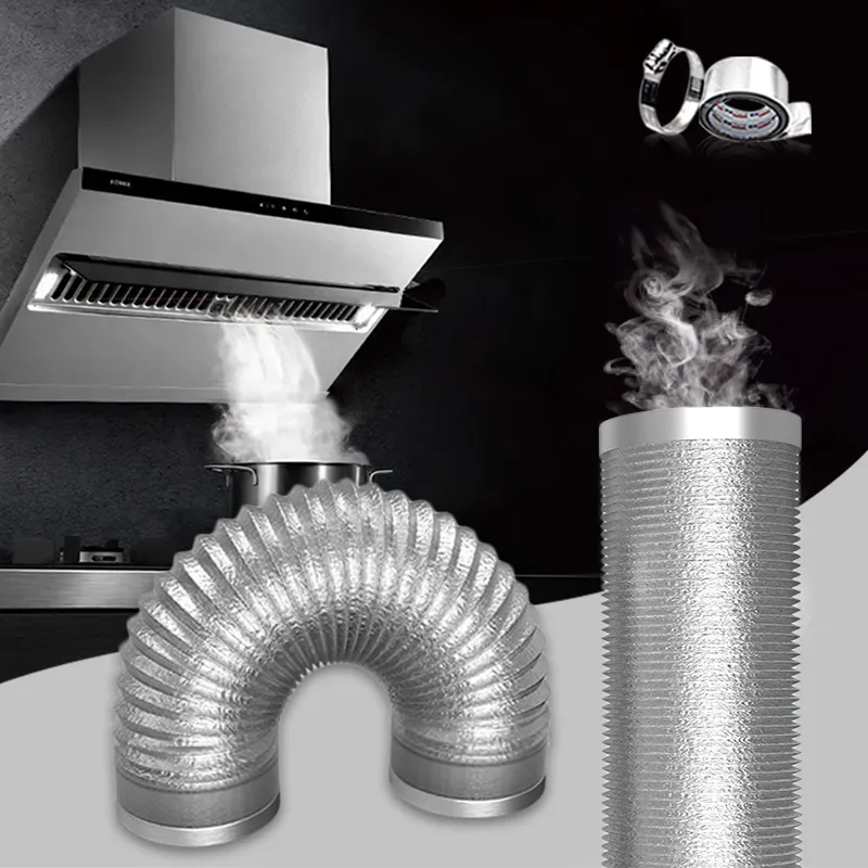 Kitchen exhaust deals pipe