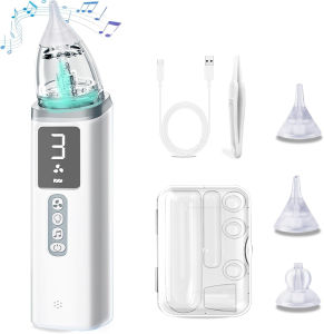 ที่ดูดจมูกเด็ก สำหรับทารก ขนาดเล็ก สำหรับเด็กแรกเกิด แรงดันลบ ป้องกันการไหลย้อนกลับ อุปกรณ์ดูดจมูกไฟฟ้า