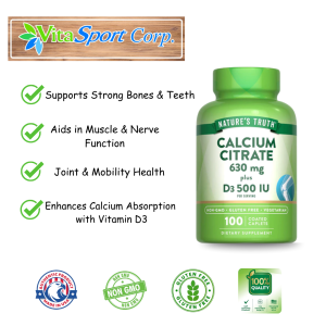 Natures Truth Premium Bone Health Supplement -100 Count