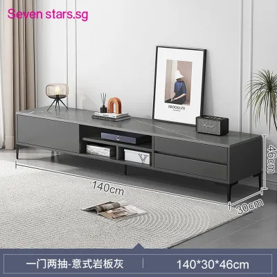 TV Console Cabinet With Storage Media & TV Storage Cabinet Light Luxury TV Rack Cabinet TV Display Cabinet Nordic Style Modern Minimalist Living Room Home Simple Solid Wood Tv Table