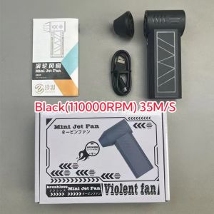 52m/s Powerful Blower Turbo 130000RPM X3 Violent Fan Handheld Mini Turbo Jet Fan for PC Keyboard Car