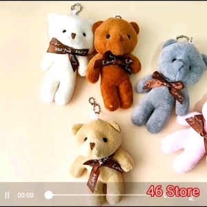Toy Mini Bear Cute Small Size Bear Doll Suitable for Bouquet Gift DIY Door Gift Free Wedding gift