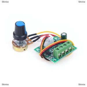[COD] Shinia แผงควบคุมความเร็วมอเตอร์ DC แบบปรับได้1803BK PWM 1.8V 3V 5V 6V 12V 2A โมดูลควบคุมความเร็วแรงดันไฟฟ้าต่ำ