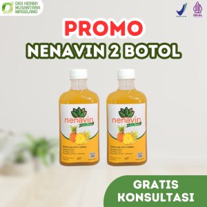 PROMO NENAVIN 2 BOTOL | Nenavin cuka nanas murni untuk menurunkan kadar gula darah obat diabetes