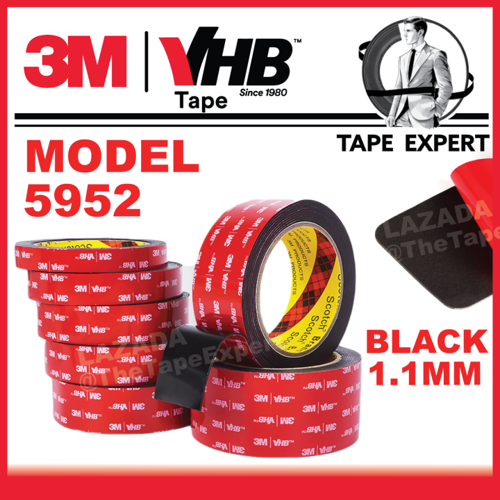 [TapeExpert] 3M VHB Double Sided Tape 5952 Super Strong For Heavy Duty