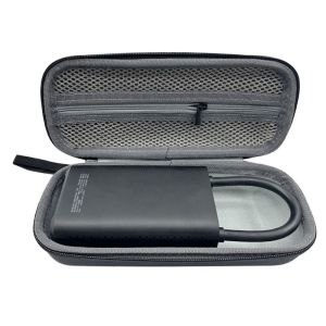 SADSAF Hard EVA Car Inflator Storage Case Zipper Carrying Case Mijia Inflatable Treasure Box Tool Bag Electric High Pressure Inflatable Pump Case for for Mijia Car Inflator Car Inflator