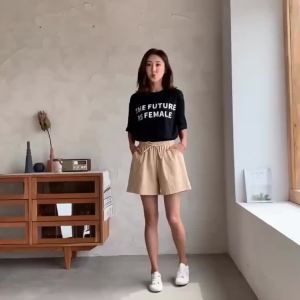 IELGY Summer sports and leisure shorts women