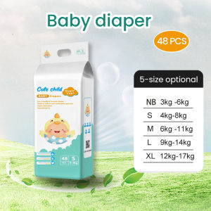 Cute Child Baby Diaper High Quality Pull-Up Pants Diaper Ultra-Thin Breathable Water Absorption And Leak Proof Non Irritating With Large Size NB S M L XL XXL XXXL