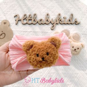 Set Băng Đô Kèm Tất Gấu Cho Bé Trai Bé Gái Đáng Yêu