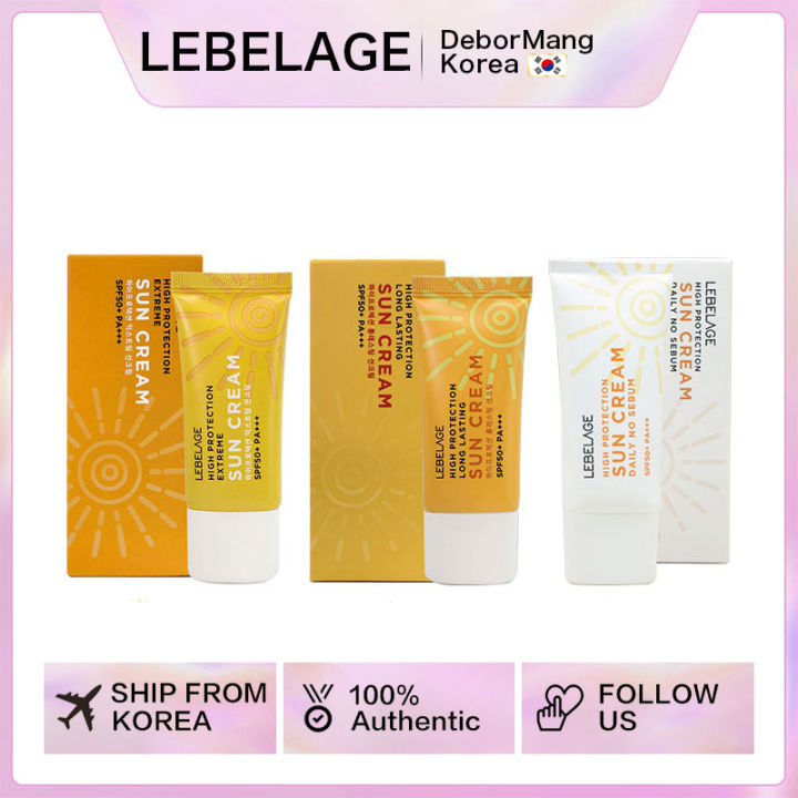 LEBELAGE High Protection Long Lasting Sun Cream | Daily No Sebum Sun ...