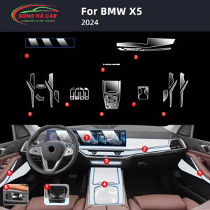 BMW X5 2024 - 2025: Full bộ tặng dán hõm cửaDán PPF bảo vệ nội thất chống xước và luôn bóng đẹp
