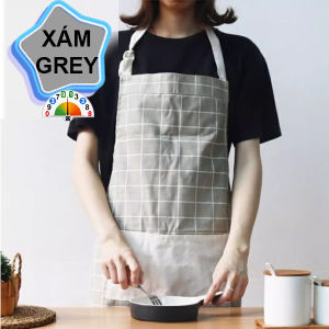 Tạp Dề Làm Bếp Tạp Dề In hình Thỏ GấuĐồ Dùng Nhà Hàng Khách Sạn