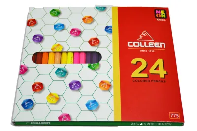 สีไม้ยาว คอลลีน 24สี 775