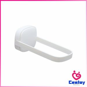 CeeJay ที่แขวนไม้แขวนเสื้อ วัสดุทำจากพลาสติก ติดผนังโดยไม่ต้องเจาะผนัง จัดระเบียบไม้แขวนเสื้อ