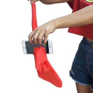 BEIBEI Bên Chống Đỡ Nhà ảo thuật Close-up Hiệu Suất Dễ dàng Để Làm Tương Tác Hiệu Suất giai đoạn Ma thuật Khăn Prop Ảo thuật Lụa Thông qua Điện Thoại Lụa Ma Thuật Lừa Lụa Khăn Tay Ma thuật Thông Qua Điện Thoại