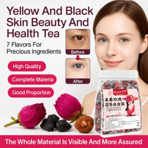 Mulberry Rose Poria Tea Individual Triangle Bag Hawthorn Lily Combination Health Flower Tea Bag Goddess Whitening Tea桑葚玫瑰茯苓茶