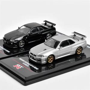 INNO 1:64 SKYLINE GTR R34 V-SPEC II Diecast Model Car