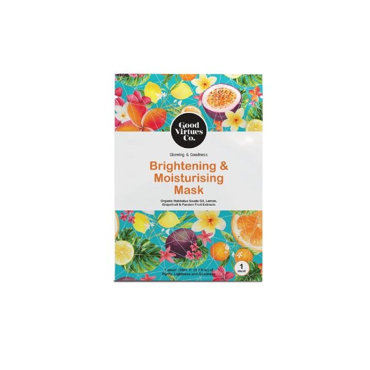 GOOD VIRTUES CO GVC Bright & Moist Mask 1S Lazada