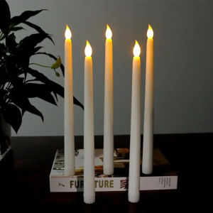 Romantic Flameless flickering Smokeless decoratiom candle lamp battery