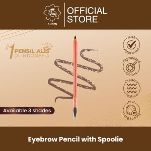 Viva Queen Eye Brow Coklat Dark Limited Edition