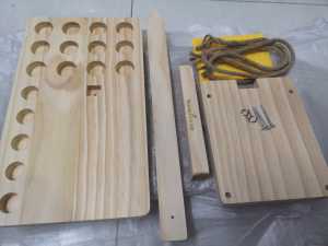 Diffuser Display Rack - Swing Style (Buaian)  with 17 slots EO Storage