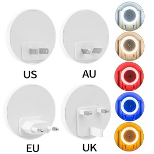 NOBLELYN Energy Saving LED Night Light Smart Sensor EU UK Plug Sensor Control Lamp High Quality Motion Sensor Light Bedroom