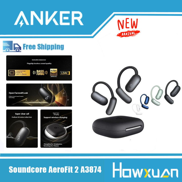 Soundcore by Anker AeroFit Pro Open-Ear Headphones /AeroFit