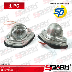 License Plate Light Universal 12V or 24V Jeepney Jeep Owner E-Van Tricycle Bike Motorcycle Van Trailer Truk Automotive Number Plate Light License Lamp