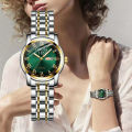 ORUSS watch women original 2023 sale pawnable water proof elegant stainless steel luminous display gold watch. 