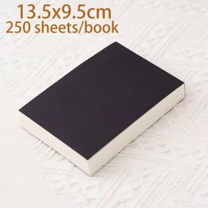 muji A6 Portable Notebook Thick Blank mini sketchbook Tearable Blank Notebook drawing noting Art school supplies