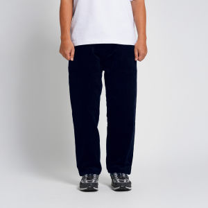 Superego Baggy Pants Corduroy Black Navy Type 1 BPR06B