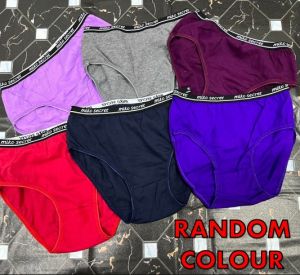 Seluar Dalam Wanita 3 helai Spender Womens Underwear Cotton/ Licin Getah Pinggang Nipis (Size: S-6XL) #21219