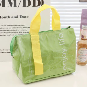 Lunch Bag Insulated Fashion Insulation Pack Aluminum Foil Camping Picnic Bento Lunch Handbag Waterproof Bento