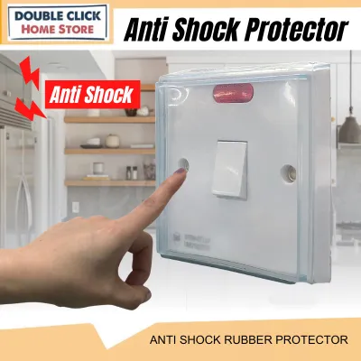 Anti Shock Rubber Protector Waterproof protect cover for home switch socket switches transparent safety