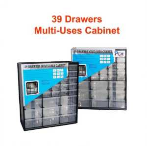 39 Multipurpose Heavy Duty Small Hardware Accessories Storage Drawer/Office Supplies /Stationery Jewelry Storage Box Finger Pull Organizing/ Heavy Duty Cabinet/ Kabinet Tahan Lasak